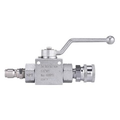 Tool Daily High Pressure Washer Ball Valve Kit, 3/8 A：3/8 inch Quick Connect