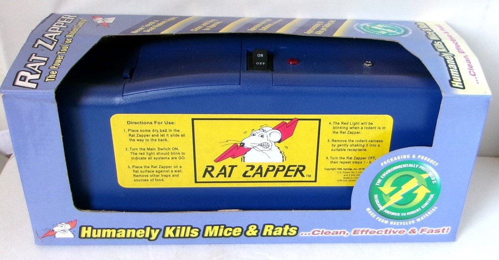 Vintage Rat Zapper Classic Complete Boxed Set – Serviced & Technician Sanitized