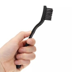 7″ Black Nonslip Handle PCB Rework ESD Anti Static Brush Cleaning Tool 2 Pcs