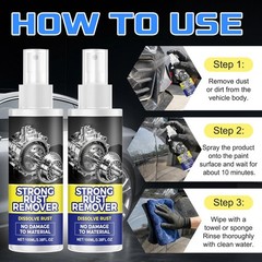 Rust Remover Spray for Metal, Multipurpose Rust Stain Remover, Heavy Duty Met…