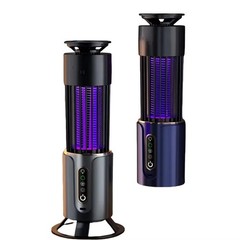 Electric Mosquito Killer Lamp LED UV Insect Catcher Fly Bug Zapper Mozzie Trap