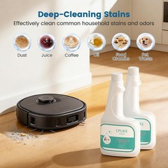 CPLIKE Floor Cleaning Solution 16 Fl Oz (Pack of 2), White-2 Bottles