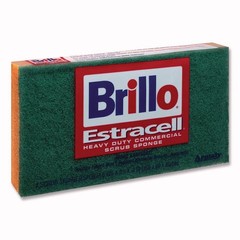 Brillo 21006 3.5″ x 6.12″ Heavy-Duty Scrub Sponge – Orange/Green (12/Carton) New