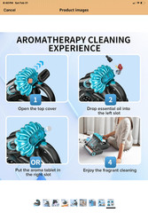 BELIFE M8 Mattress Handheld Vacuum Cleaner P870 UV-C HEPA 550W 120V