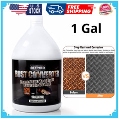 Eazy2Hd Rust Converter for Metal, 1 Gallon Professional Rust Inhibitor, Water-Ba