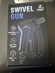 TUTULUCK® Pressure Washer Short Gun with 3/8″ Swivel, Power Small,purpple