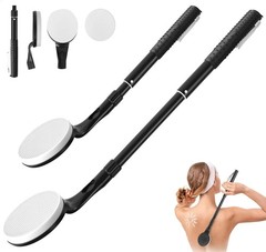 Lotion Applicator for Back, 25.7” Long Handle Back Applicator, Black