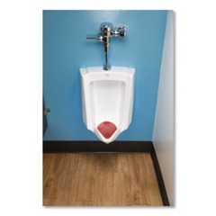 Boardwalk 1008 Urinal Screen, Cherry Scent, Red, 1.8 Oz, Dozen