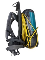Tennant V-BP-6 Commercial Backpack Vacuum Cleaner-120V No Hose Working Used