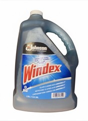 Windex 1 Gal Bottle Glass Cleaner with Ammonia-D New