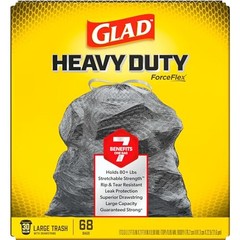 Glad Forceflex Trash Bags 30 68 Count Pack Of 4