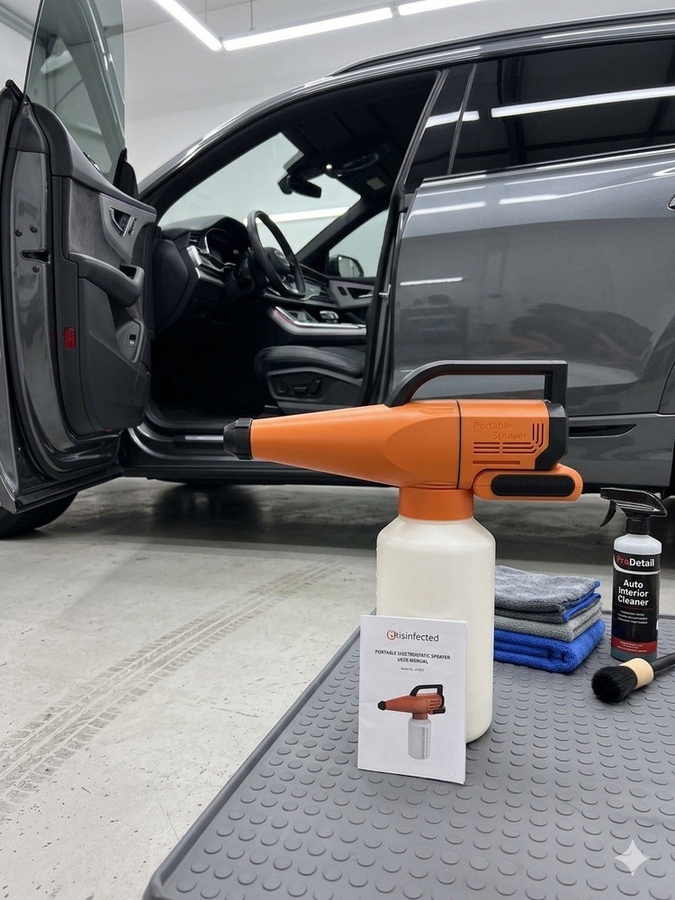 Auto Detailing Fogger Gun 20V Cordless 1.8L Car Interior Sanitizing Tool