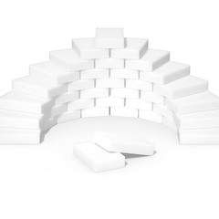 POWOBEST Magic Erasers Sponge, 100 Pack Extra Premium 100 Pack, White