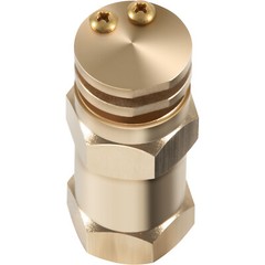 Boomless Spray Nozzle 1/2″ FPT #5 Orifices (90° 180° Caps) 2.0 GPM @ 40 PSI