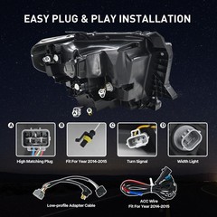 LED Tail Lights & Headlights for Toyota Tundra 2014-2021 Plug & Play