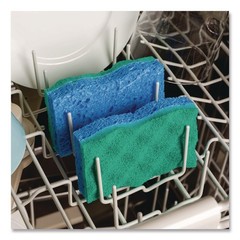 O-Cedar 169431PK Scrunge Non-Scratch Scrub Sponge – Green/Blue (2/Pack) New