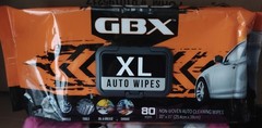 GBX Extra Large Autu Wipes Pack Of 80