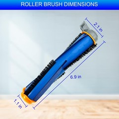 2 Pack AV2501S Brush Roller Replacement Parts 2 brushes, Multi-colors