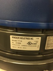 Windsor Titan 716 Wet-Dry Vacuum Cleaner 16 Gallons – New