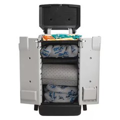 Brady Ska-K2 Spill Kit, 22 Gal Volume Absorbed Per Kit, Kaddie, Gray