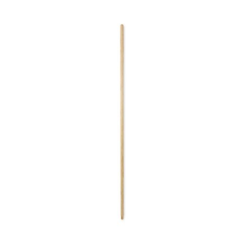 Boardwalk Threaded End Broom Handle, 0.94″ dia x 54″, Natural