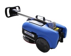 11″ Brush Walk Behind Floor Scrubber 200W Motor w/24V 12Ah Battry Powered EM-K3