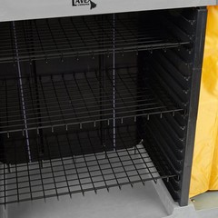 4 Shelf Housekeeping Cleaning Mop Linen Utilty Cart Hotel Janitor Commercial