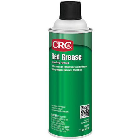 Crc 03079 Multipurpose Grease, Red Grease, Nlgi Grade 2, 16 Oz Aerosol Can, Red