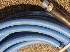 CONTINENTAL CONTITECH Neptune Pressure Washer Hose 3,000 PSI 1/2 in 50 ft, Blue