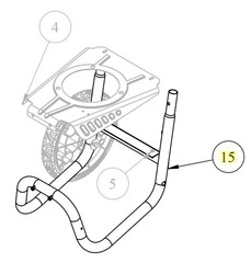 Simpson Genuine OEM Frame for DXPW3123 Pressure Washer – 7116582
