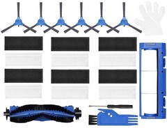 JJ Neumann Replacement Parts Accessories for Amarey Robot Vacuum A800, 6+6+1