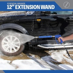 ESSENTIAL WASHER 12″ Pressure Washer Straight Extension Wand, Blue