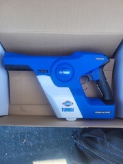 New Clorox Electrostatic Sprayer Turbo Pro Blue/Black 29561