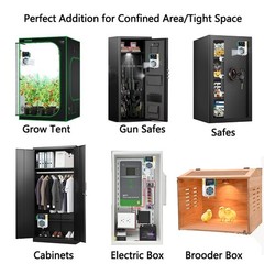 Auto Small Dehumidifier for Grow Tent/Electric Box/Storage Cabinet/Closet/Saf…