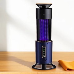 Electric Mosquito Killer Lamp LED UV Insect Catcher Fly Bug Zapper Mozzie Trap