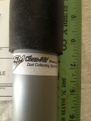 DCM CLEAN-AIR VACUUM CLEANER NOZZLE 1 1/2″ X 9″ RUBBER VACU-NOZZLE, 00316