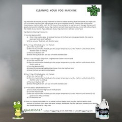 Froggy’s Fog Fully Clean and Haze Machine Cleaner 128 Fl Oz (Pack of 1)