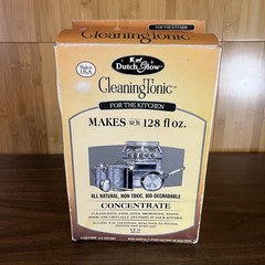Dutch Glow Cleaning Tonic Concentrate Kit With Spray Bottle And Scrubber (8 Oz)