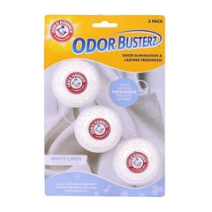 Arm & Hammer OdorBusterz® Odor Eliminator Balls, 1 Count (Pack of 3), White