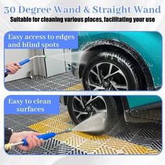 Pressure Washer Extension Wand, 17 Inch Stainless Steel Pressure Washer Wand …
