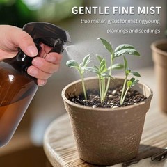 Spray Nozzle for Bottles, Bottle Replacement Trigger Black