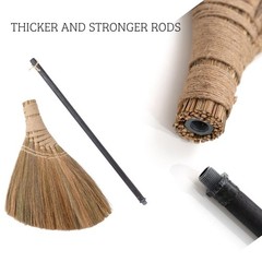 Bmart Home Natural Whisk Straw Soft For Indoor-Outdoor Cleaning Yard Sofa Car