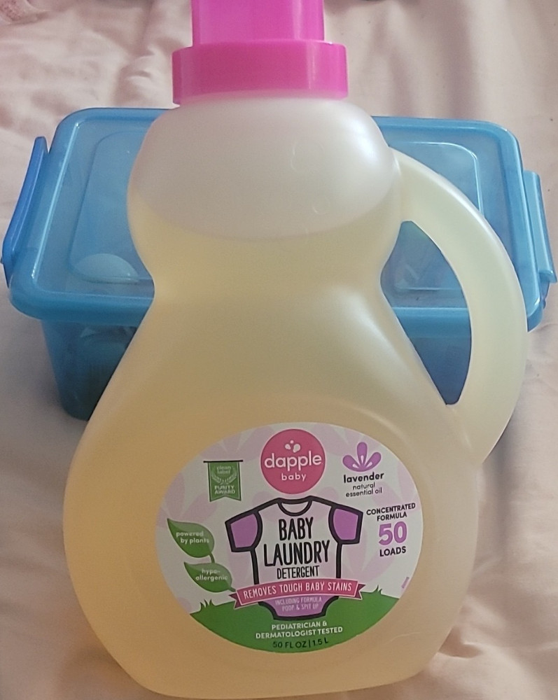 Dapple Baby Laundry Detergent Lavender HE 50 Loads Model 110603122 1.5L