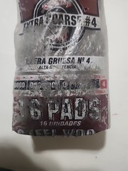 NEW 106107 Rhodes American Steel Wool #4 16 Pads 2 pk