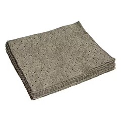 Sorbent Pad, 19 gal, 15 in x 18 in, Hazardous Liquids and Non-Hazardous Liquids,