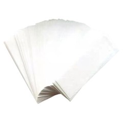 100Pcs Saxophone Absorbent Paper for Flute Pad Nursing Single Oboe Key Pad White