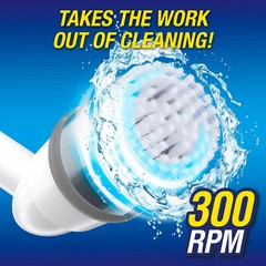 Voom Cordless Rechargeable Spin Scrubber Cleaning Brush