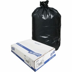 Genuine Joe GJO01534 Heavy-Duty Trash Bags 45 Gal 1.50 Mil Brown