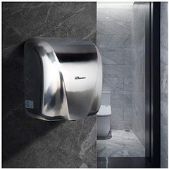 Automatic Commercial Hand Dryers for Bathrooms Commercial 1800W Heavy Duty Stain