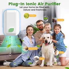 6Pack Plug In Ionic Air Purifier,Negative Ion Air Purifier for Home Portable …